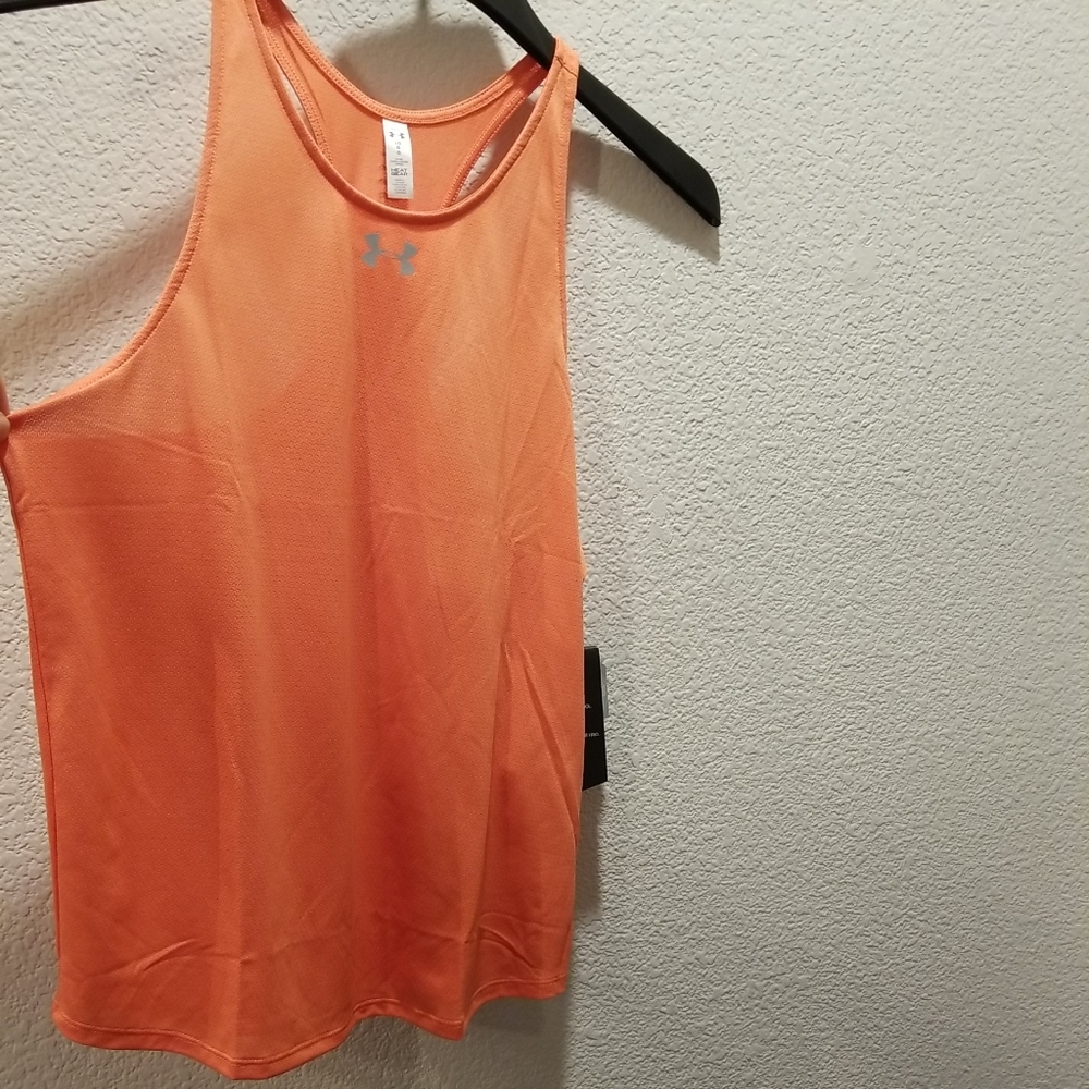Under Armour Womens Large Tank Salmon